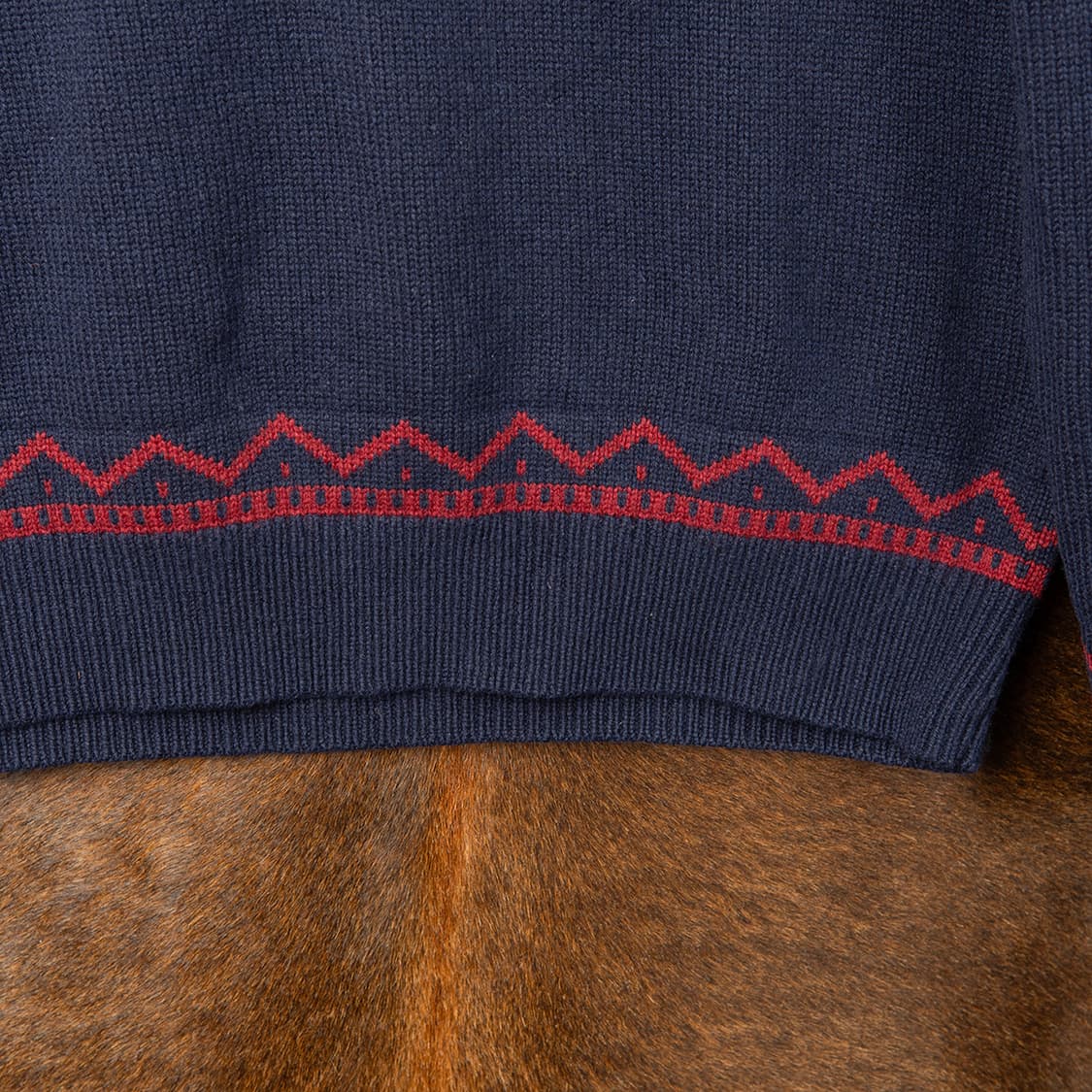 [103] J.PRESS 제이프레스 울 노르딕 숄카라 니트  상품이미지4