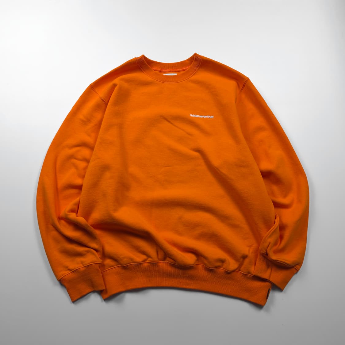 디스이즈네버댓 빅로고 박시핏 헤비 스웻 먄투맨 (XL) 상품이미지2