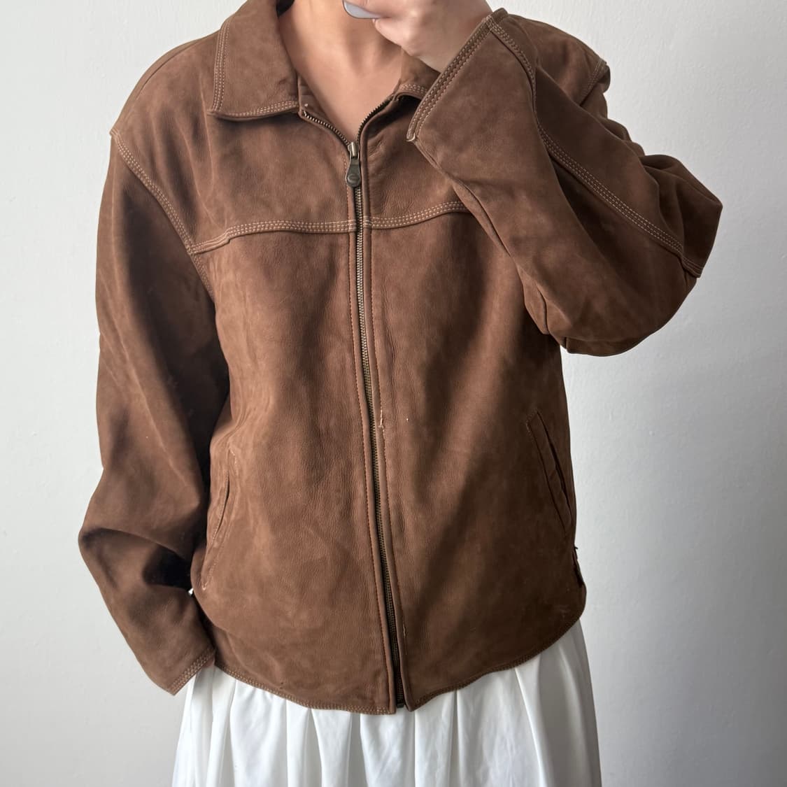 독일 트래퍼 가죽 자켓 상품이미지1