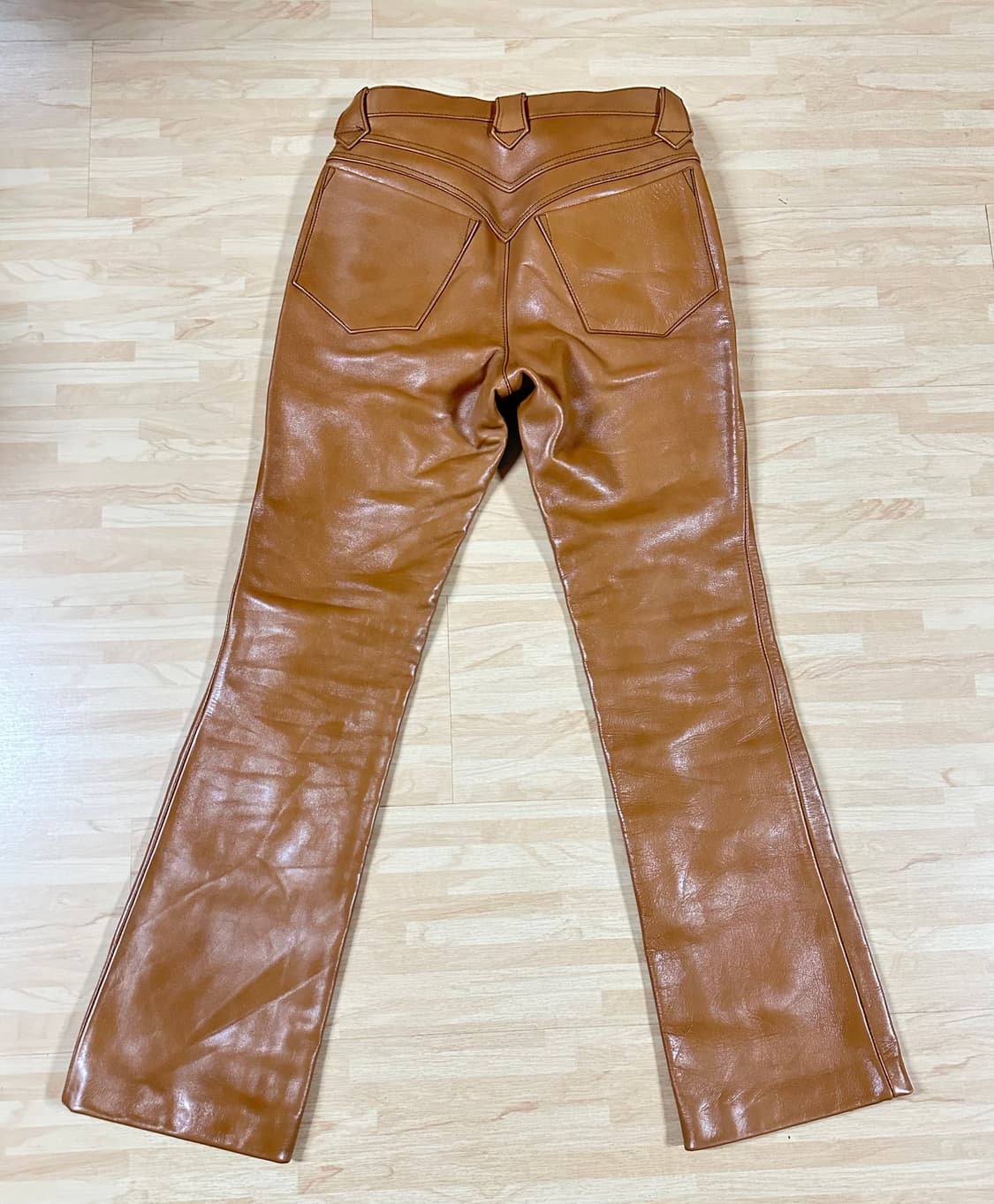 Y'2 leather 홀스하이드 팬츠 상품이미지2