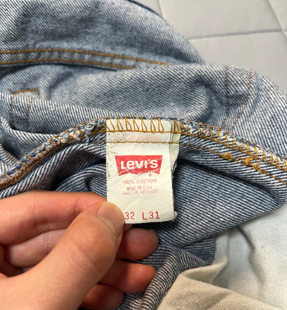 90s 빈티지 리바이스 610 상품이미지4