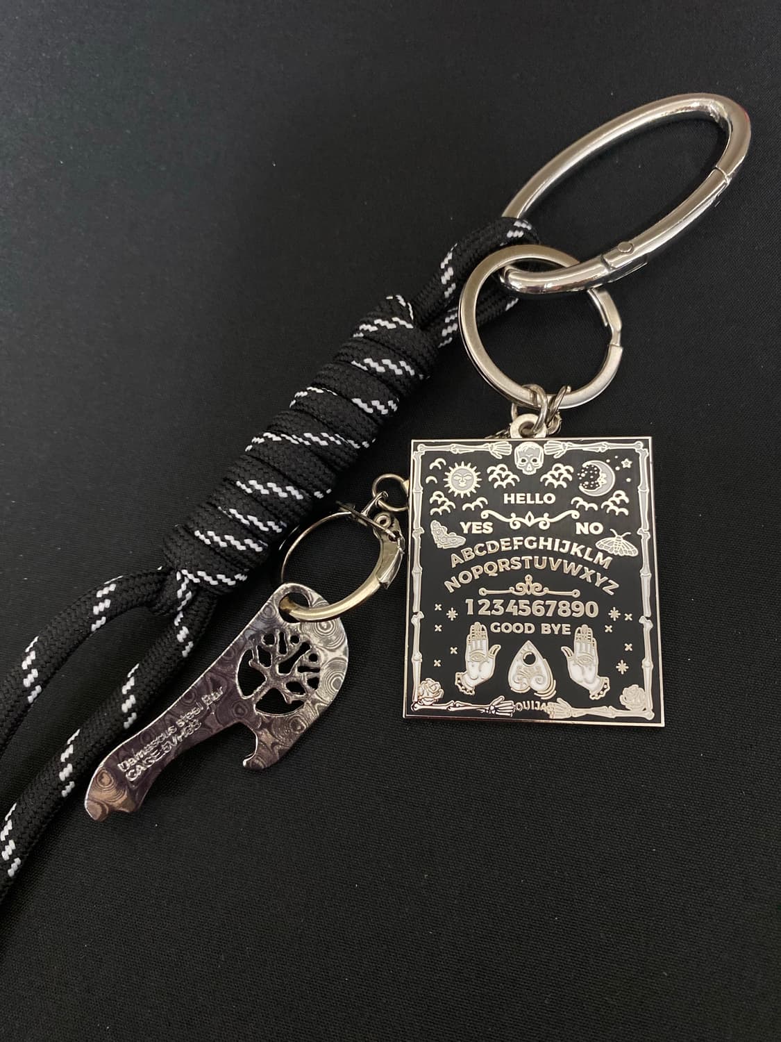 블랙 메탈 팬더트 키링 상품이미지2