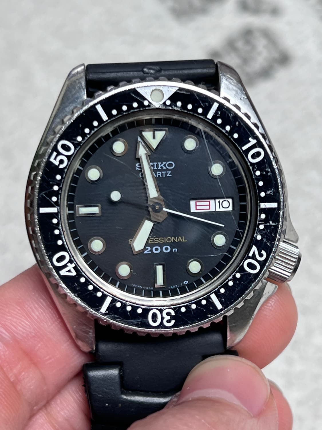 80s seiko 6458-6020 다이버워치 상품이미지1