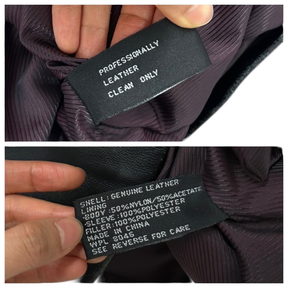 빈티지 기죽 레더자켓 블랙 (L~2XL) 상품이미지10