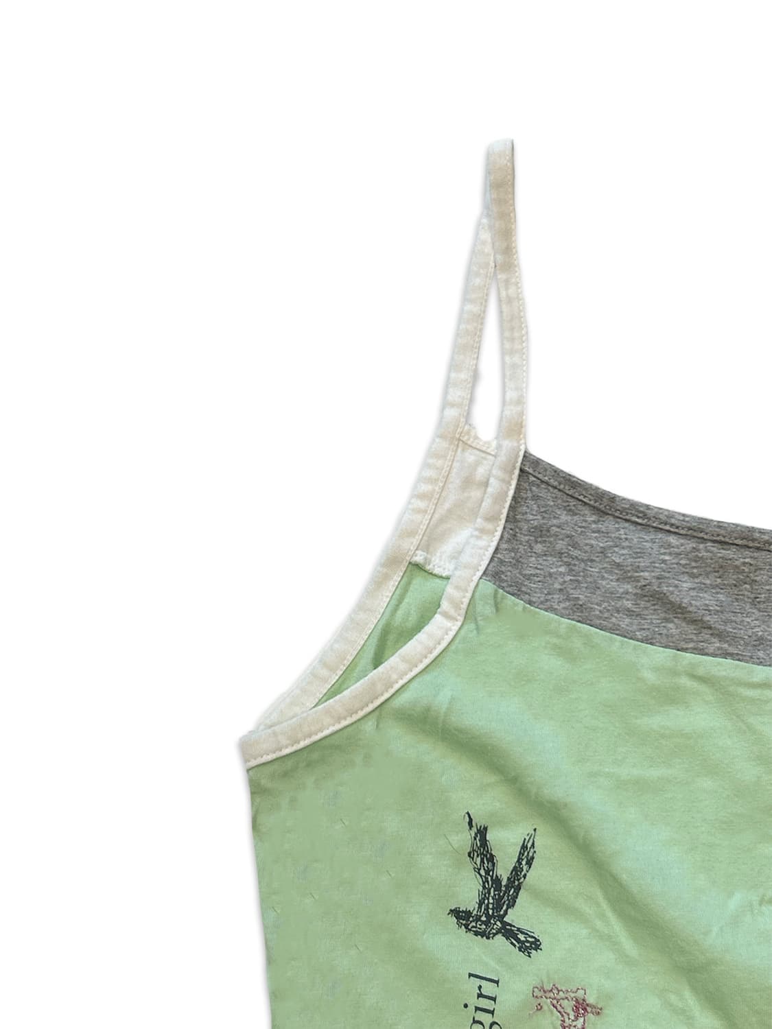 Greenery hem string top  상품이미지3