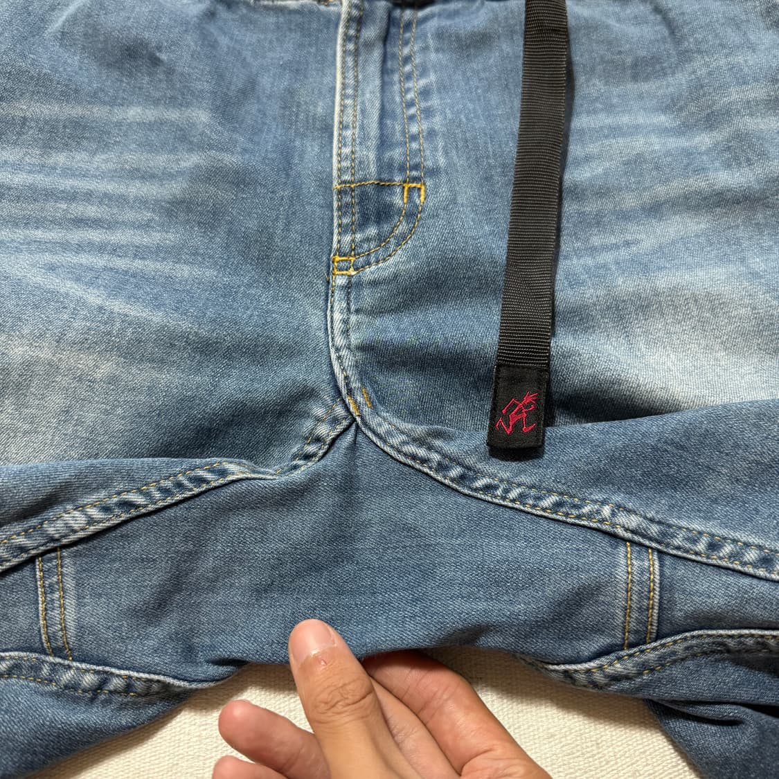 Gramicci cut off denim Half pants 상품이미지7
