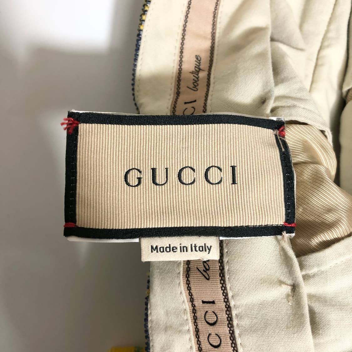 구찌 타탄체크 코듀로이 팬츠 (샘플제품) 상품이미지2