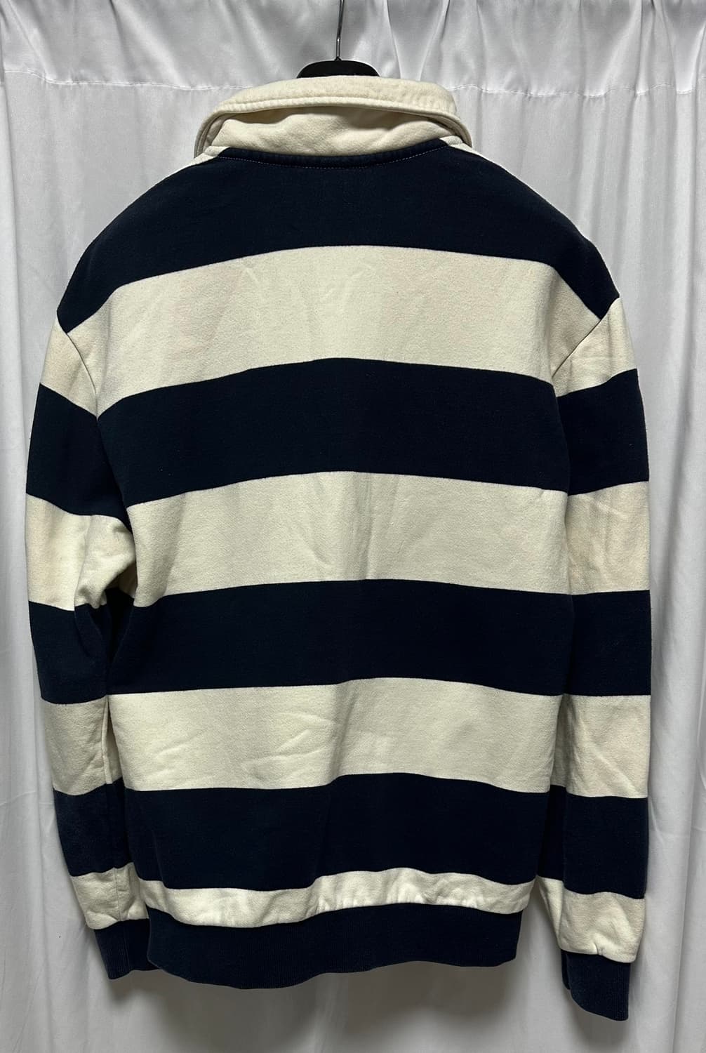 no.118 라코스테 스트라이프 럭비티셔츠 L 상품이미지6