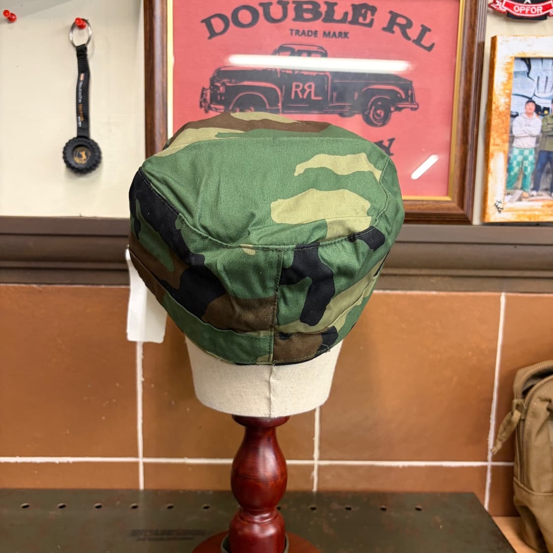 미군 오리지널 우드랜드 콜드웨더 BDU 필드캡 7 5/8 Size 데드스 상품이미지4