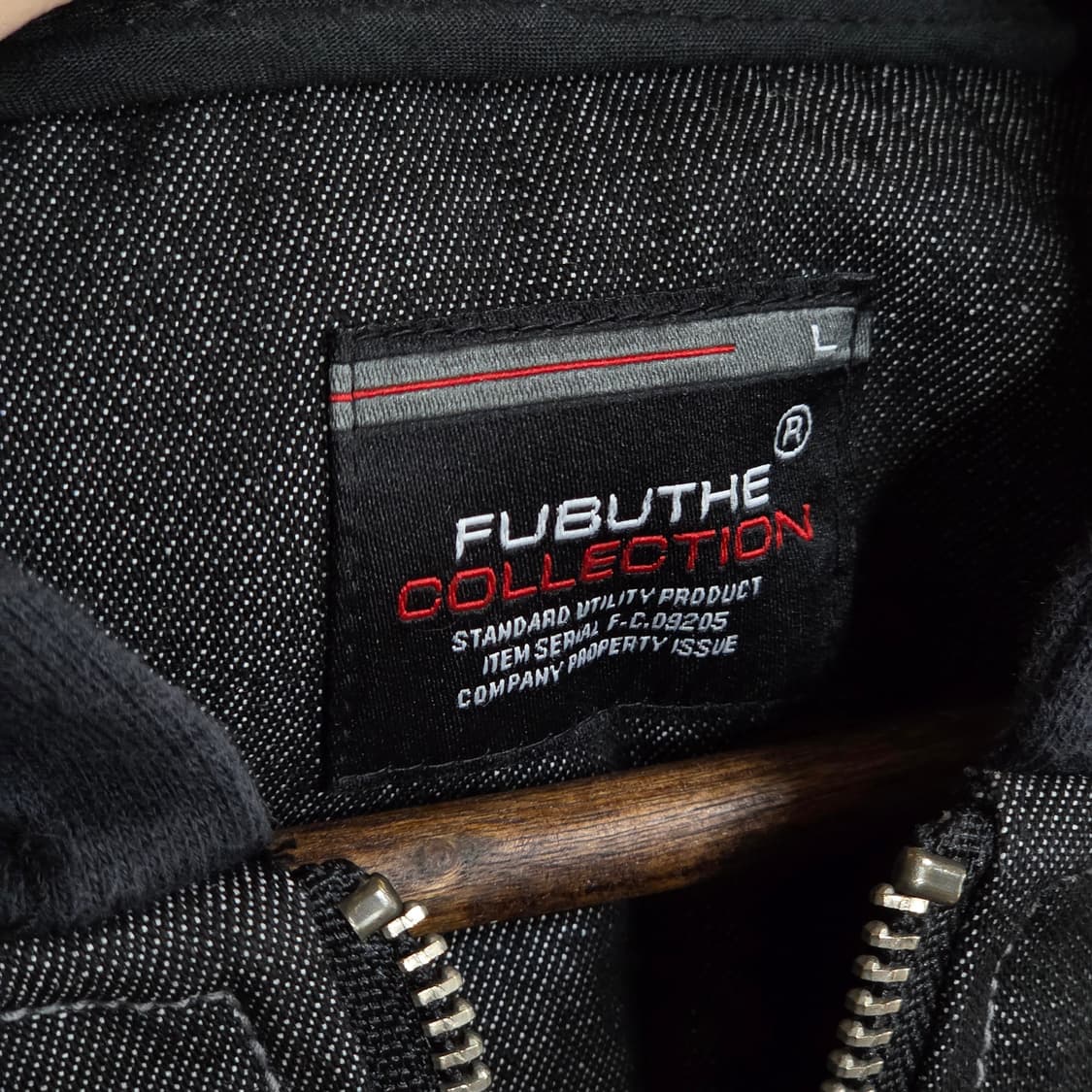 후부 레이싱 Y2K 데님 배색 후드 집업  상품이미지9