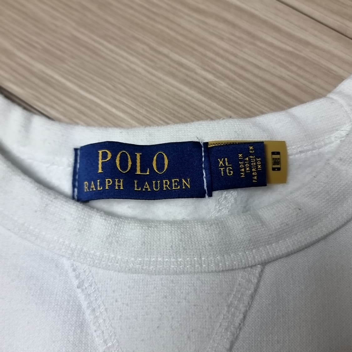 폴로 랄프로렌 화이트 맨투맨(xl) 상품이미지5