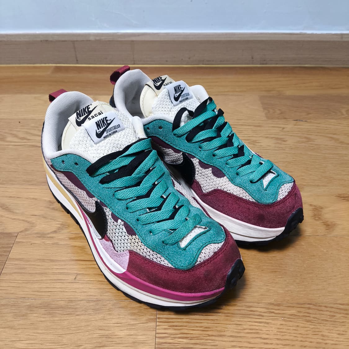 [240] 나이키X사카이 베이퍼와플 빌런레드 상품이미지2