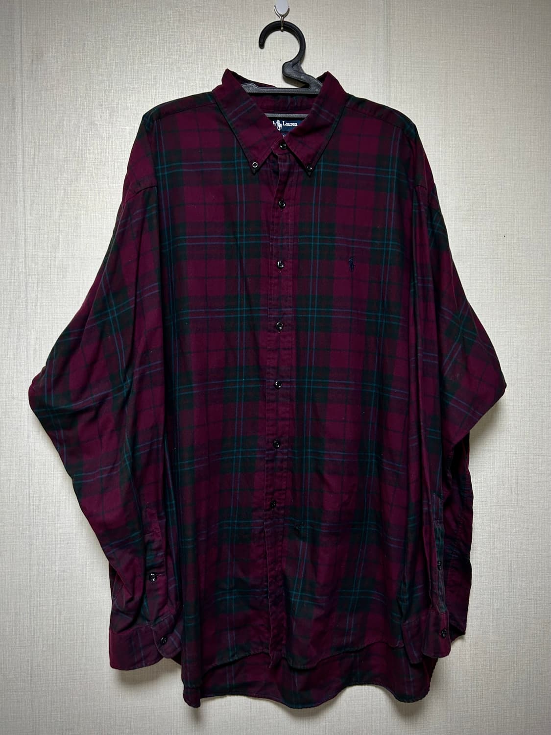 폴로 랄프로렌 체크셔츠 XXL 상품이미지1