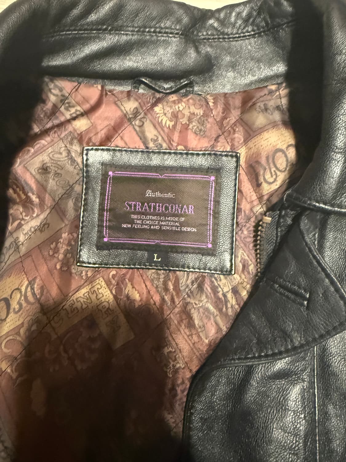 빈티지 리얼 레더 양가죽 카코트 상품이미지4