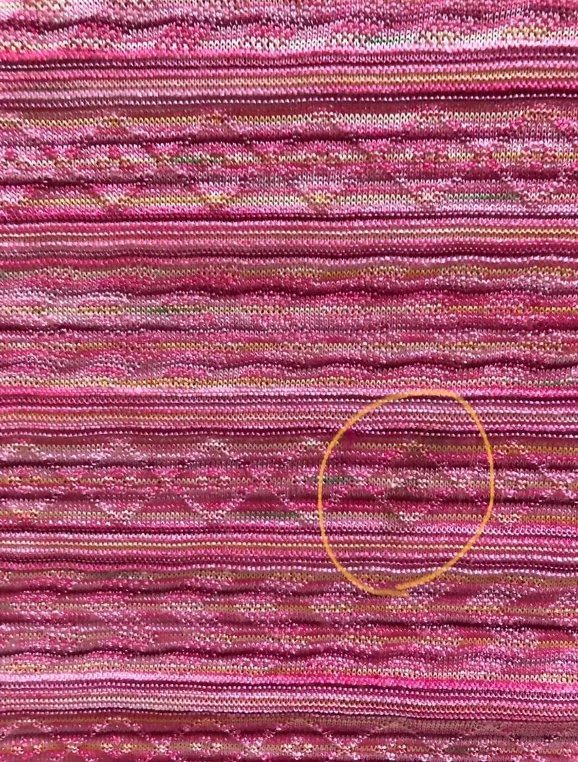 빈티지 핑크 반팔 슬리브 니트 빤짝 반팔 상의 탑 상품이미지2