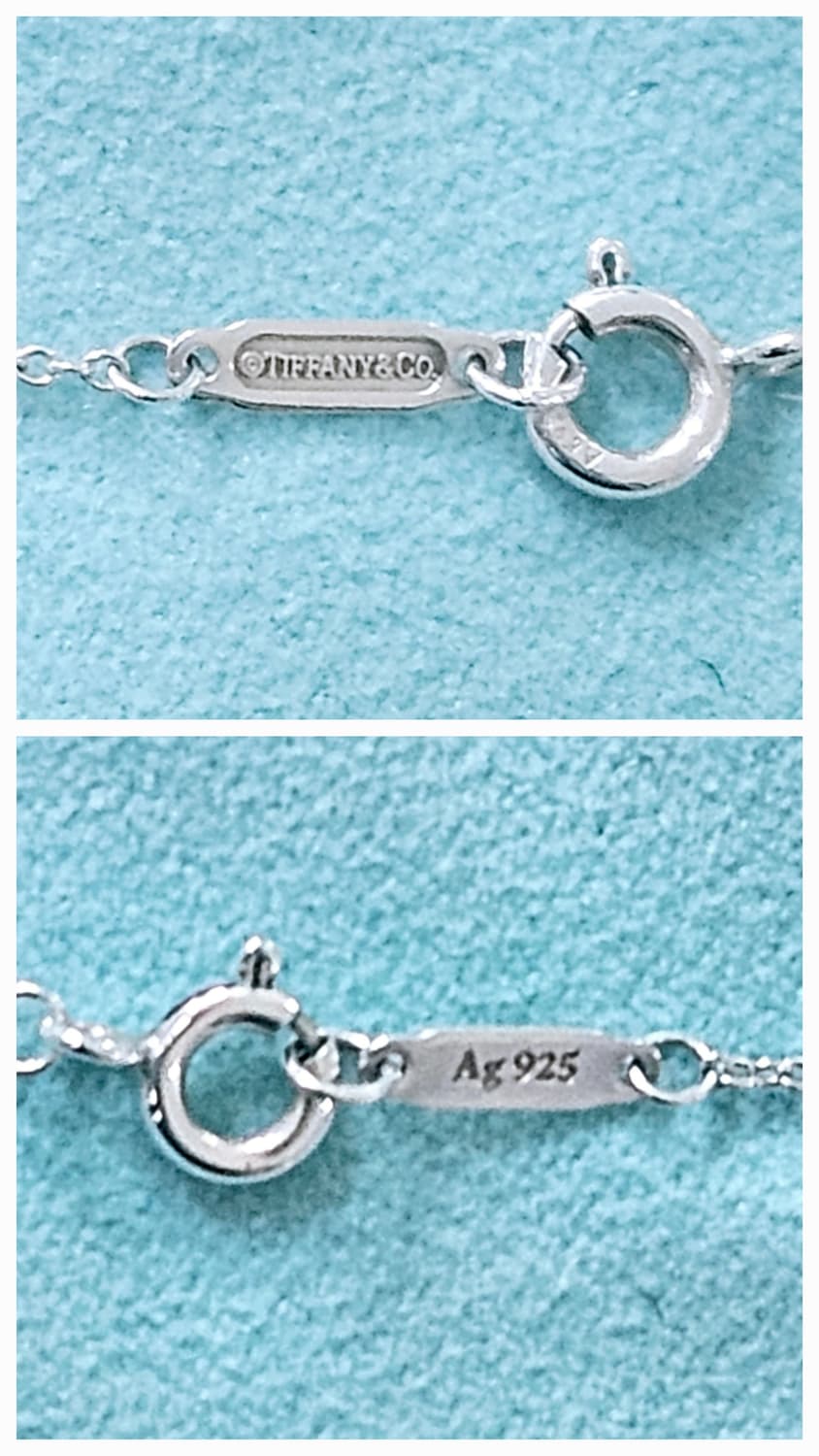 티파니앤코 리턴투 더블하트 미니 실버 목걸이 [정품] 상품이미지3