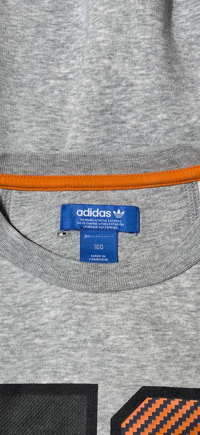 아디다스 MAD PLAID CREW 맨투맨 100 상품이미지3