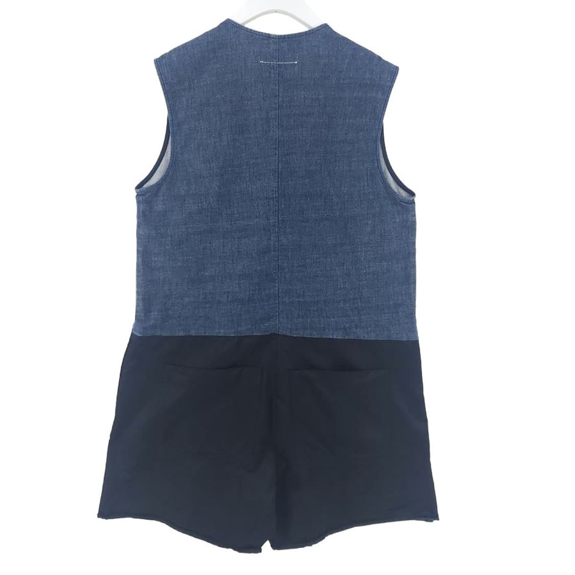 [여46]메종마르지엘라 데님배색 쇼츠 점프 수트[Y63-197] 상품이미지6