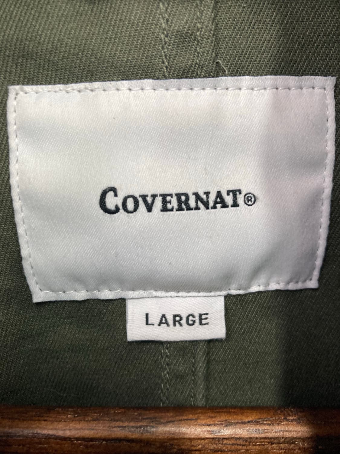 커버낫 카키 자켓 상품이미지3