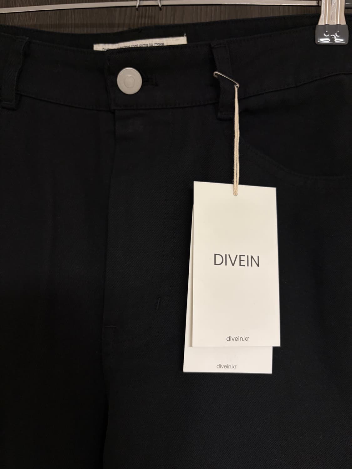 DIVEIN 다이브인 무민서 카고 바지 블랙 1사이즈 상품이미지5