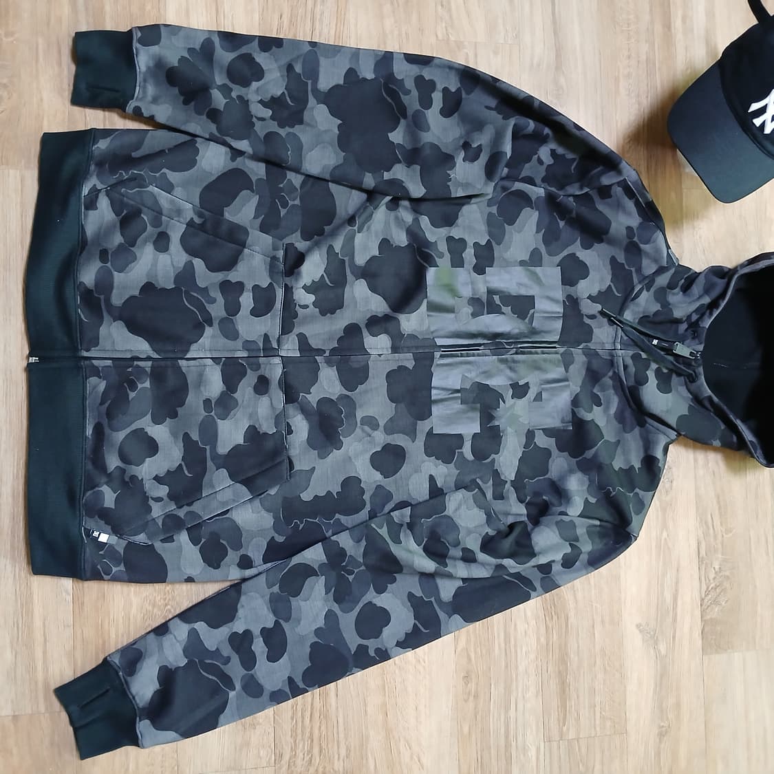 DC 디씨슈즈 카모 밀리터리 후드집업 후디 자켓 상품이미지5