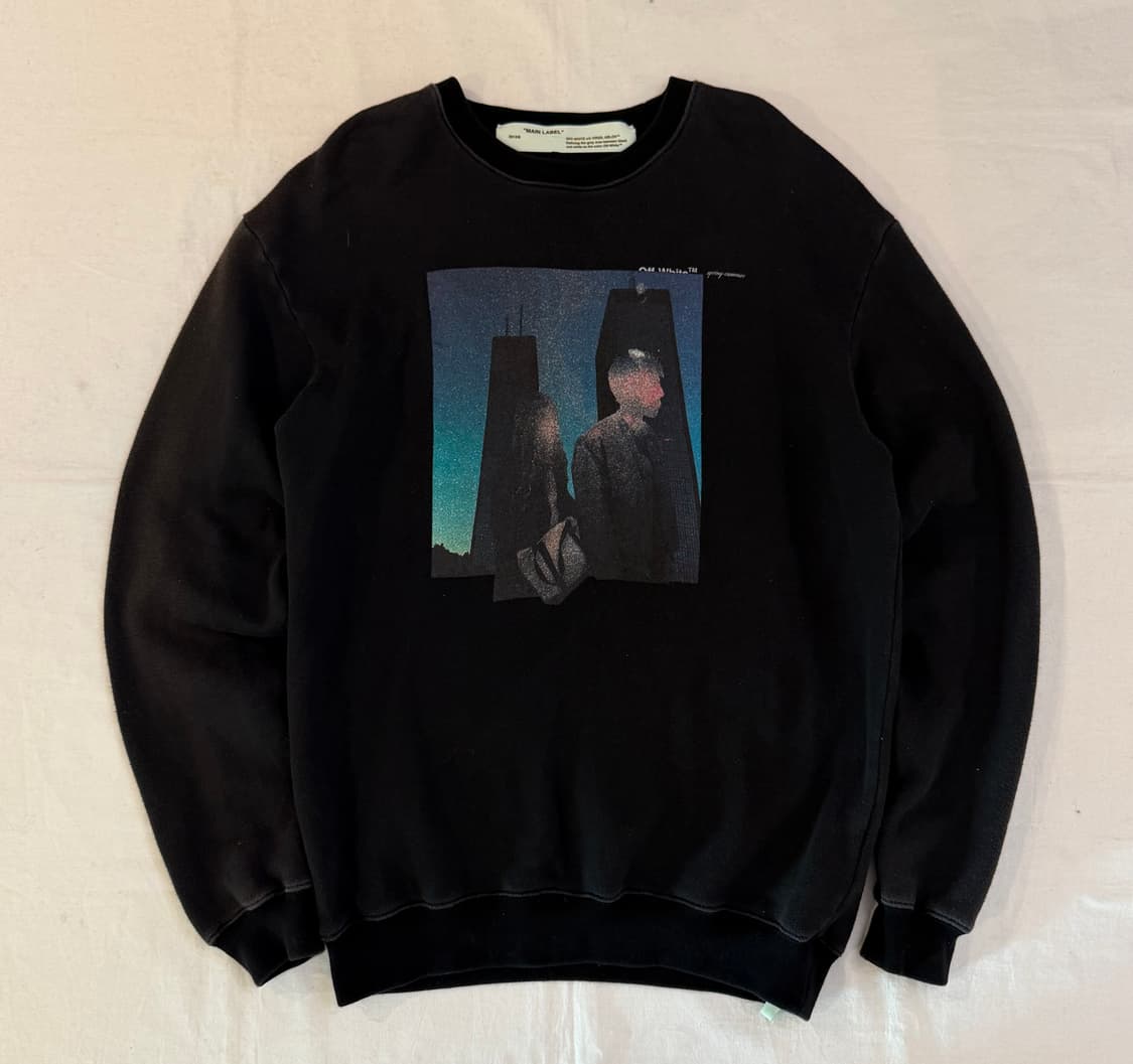 정품) 오프화이트 19ss woman 프린팅 맨투맨 상품이미지1