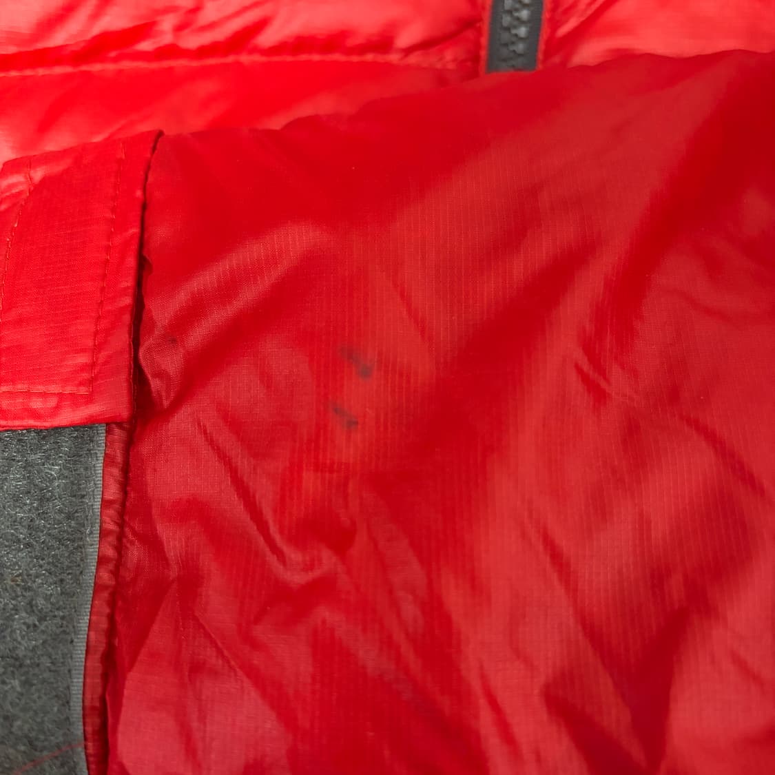 (W)노스페이스 써밋 아콘카구아 체리레드 다운패딩 상품이미지6