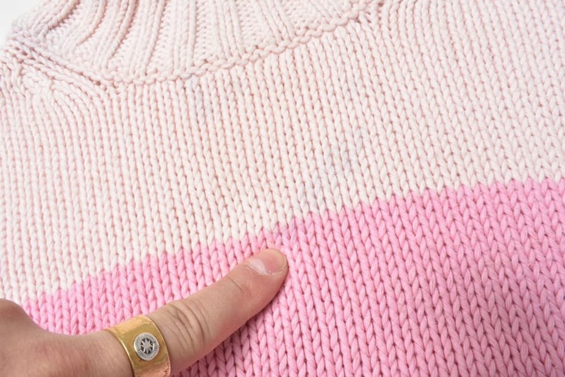 버버리 코튼 터틀넥 니트 M N1197 상품이미지8