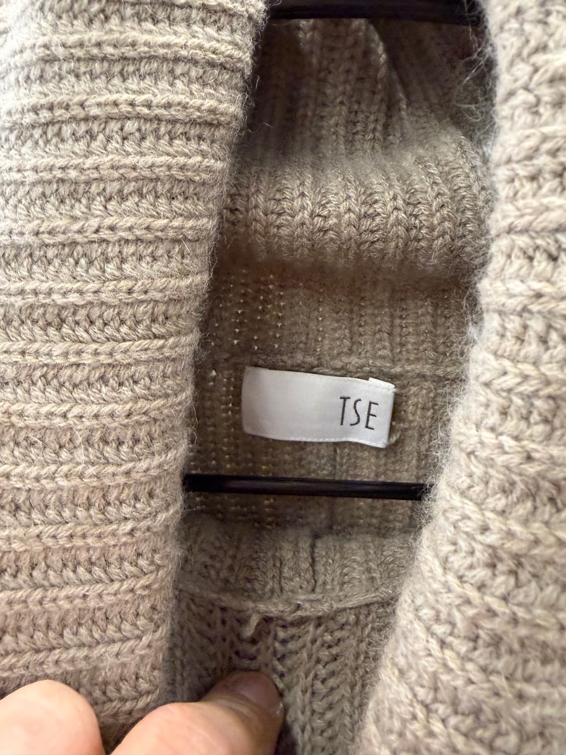 TSE 캐시미어 니트 M/L 베이지 상품이미지3