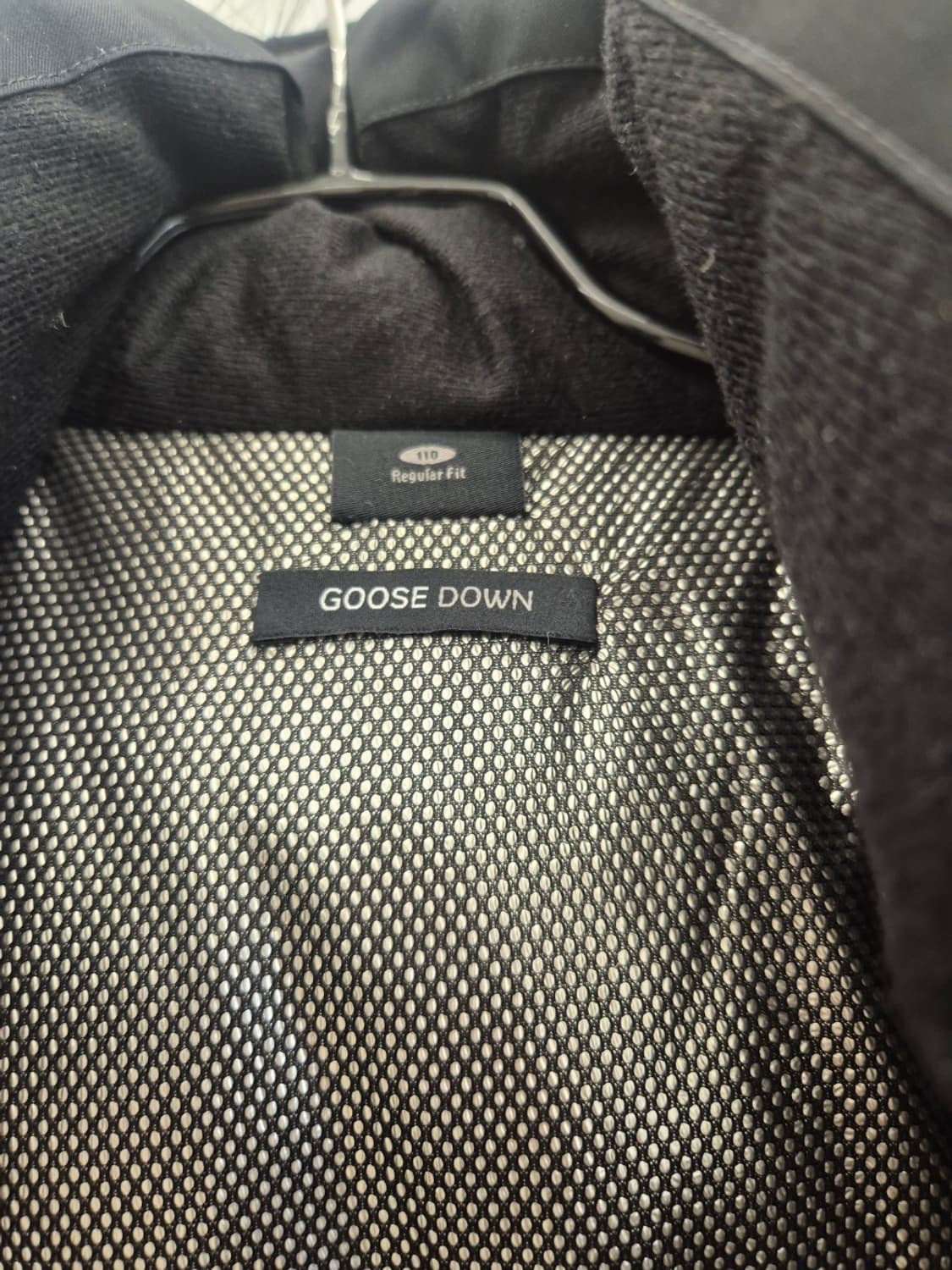 (1회착용)비브랜드 구스다운 롱패딩 110사이즈 상품이미지7