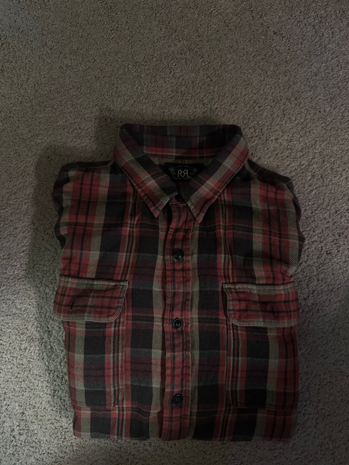 RRL matlock 플레이드 워크셔츠 L 상품이미지2