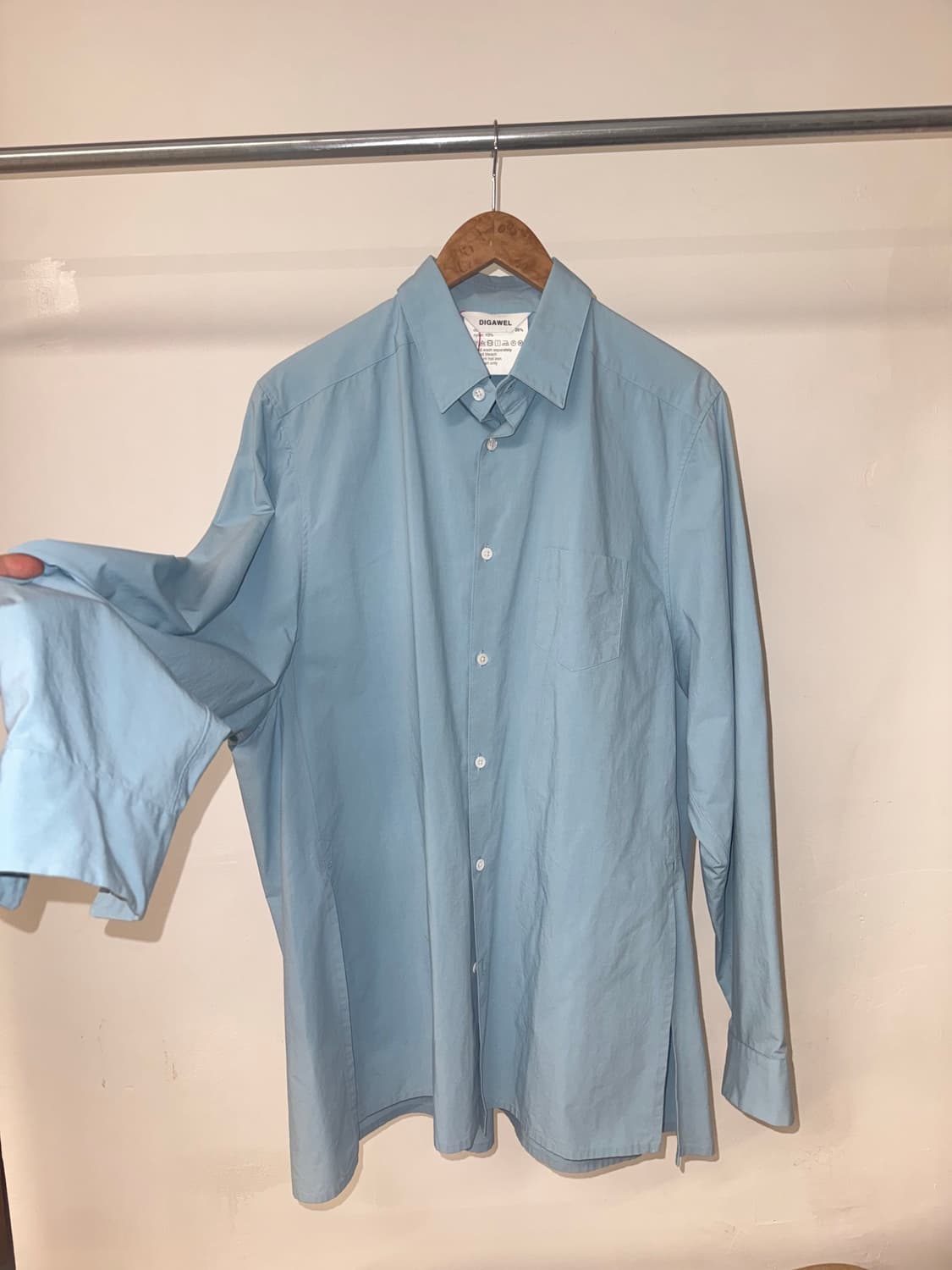 디가웰 스카이블루 셔츠 상품이미지1