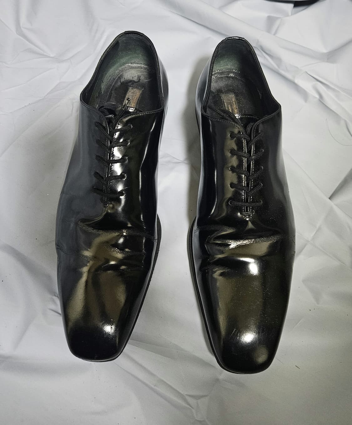 에르메네질도 제냐 꾸튀르 컬렉션 페이턴트 옥스포드 상품이미지1