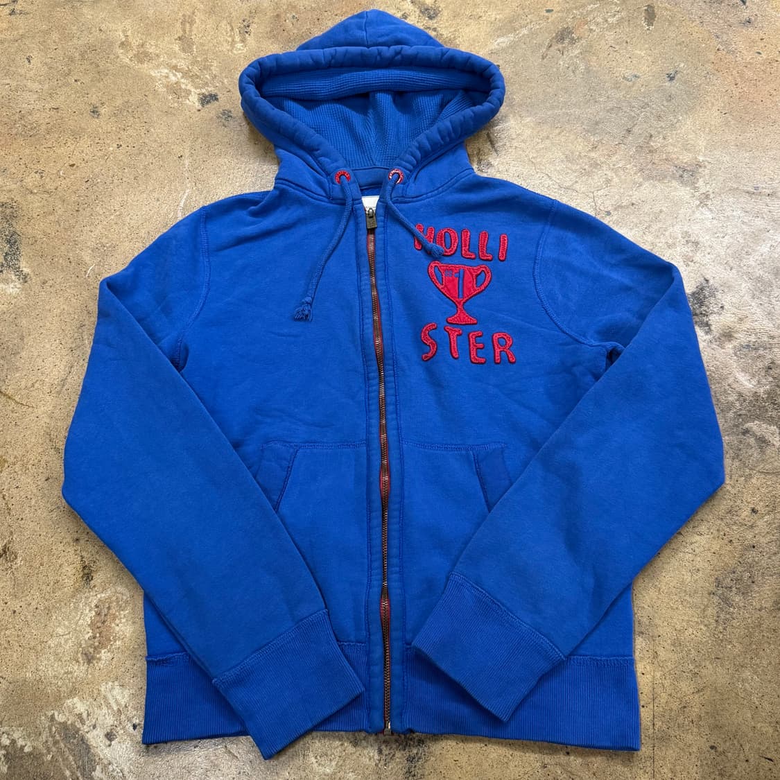 홀리스터 블루 후드집업 상품이미지2