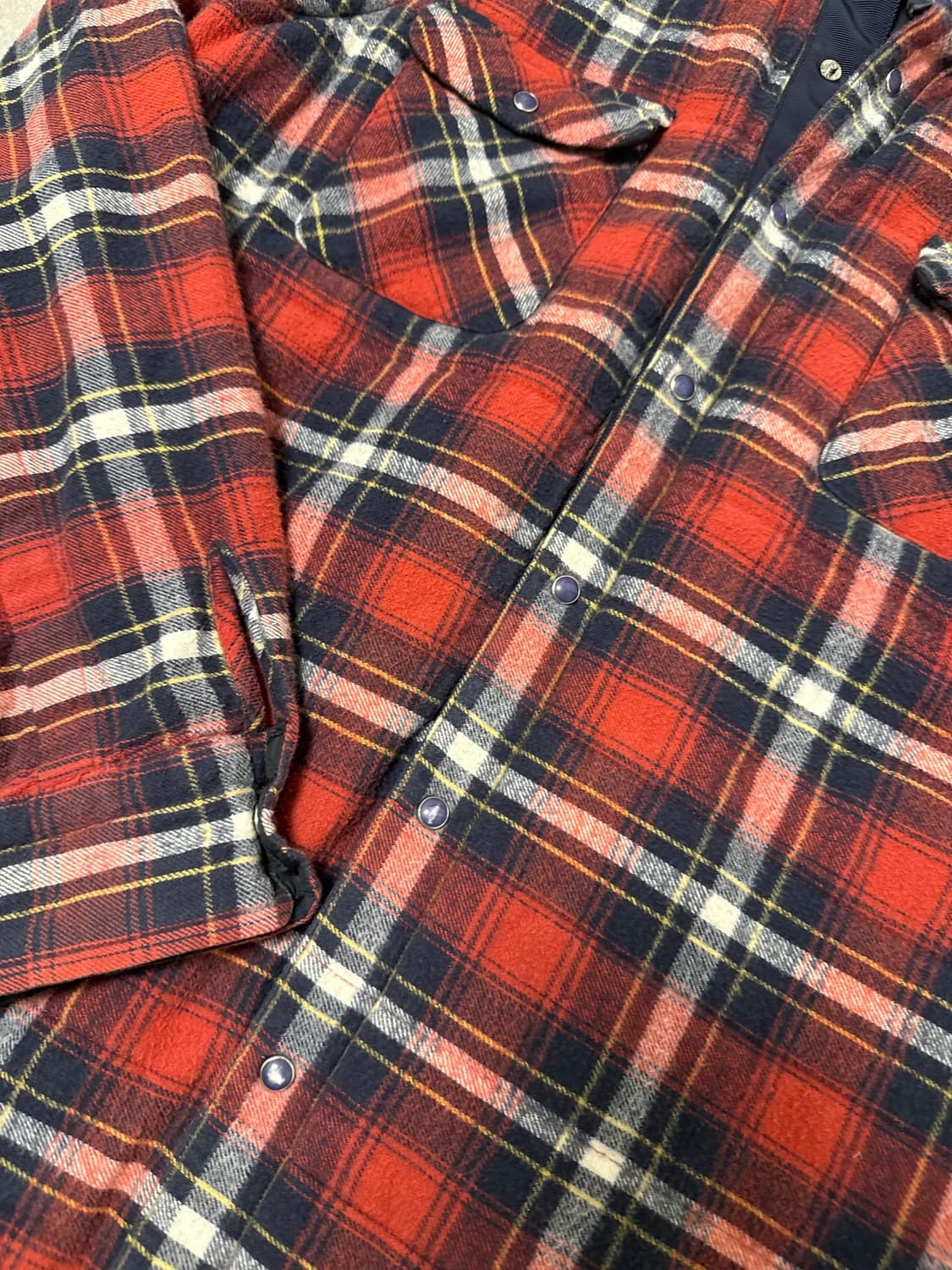 sacai 패딩셔츠 2size 상품이미지4