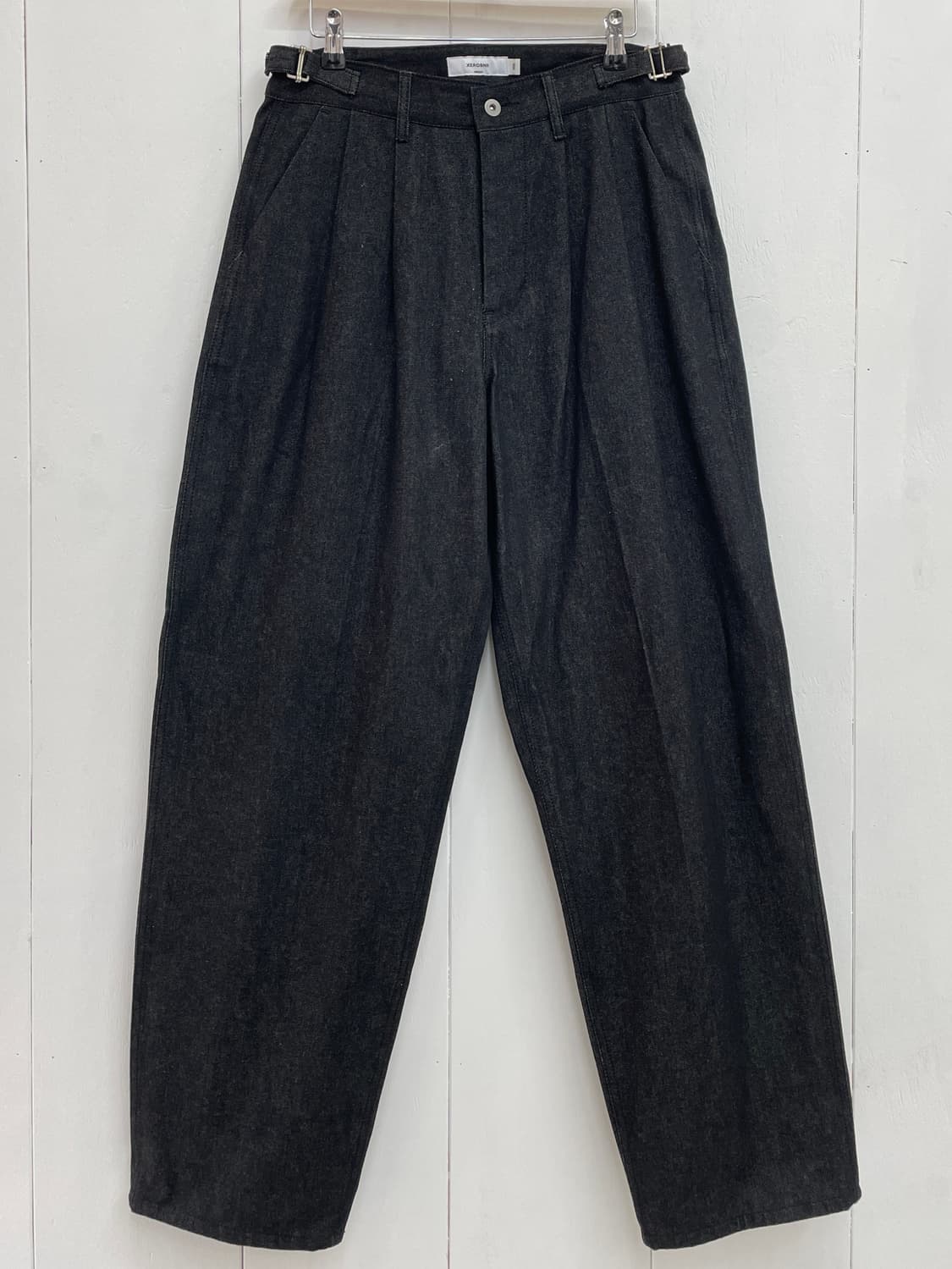 제로(XEROBNR) 원턱 와이드 생지 데님 상품이미지2