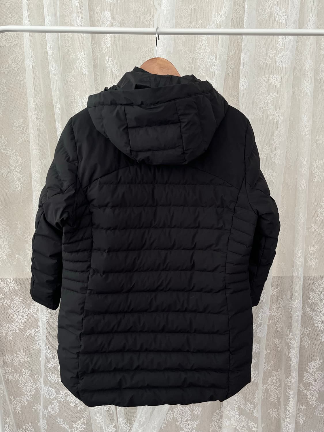 XXL) 아이더 23fw 에이미 경량 패딩 구스다운 블랙 상품이미지2