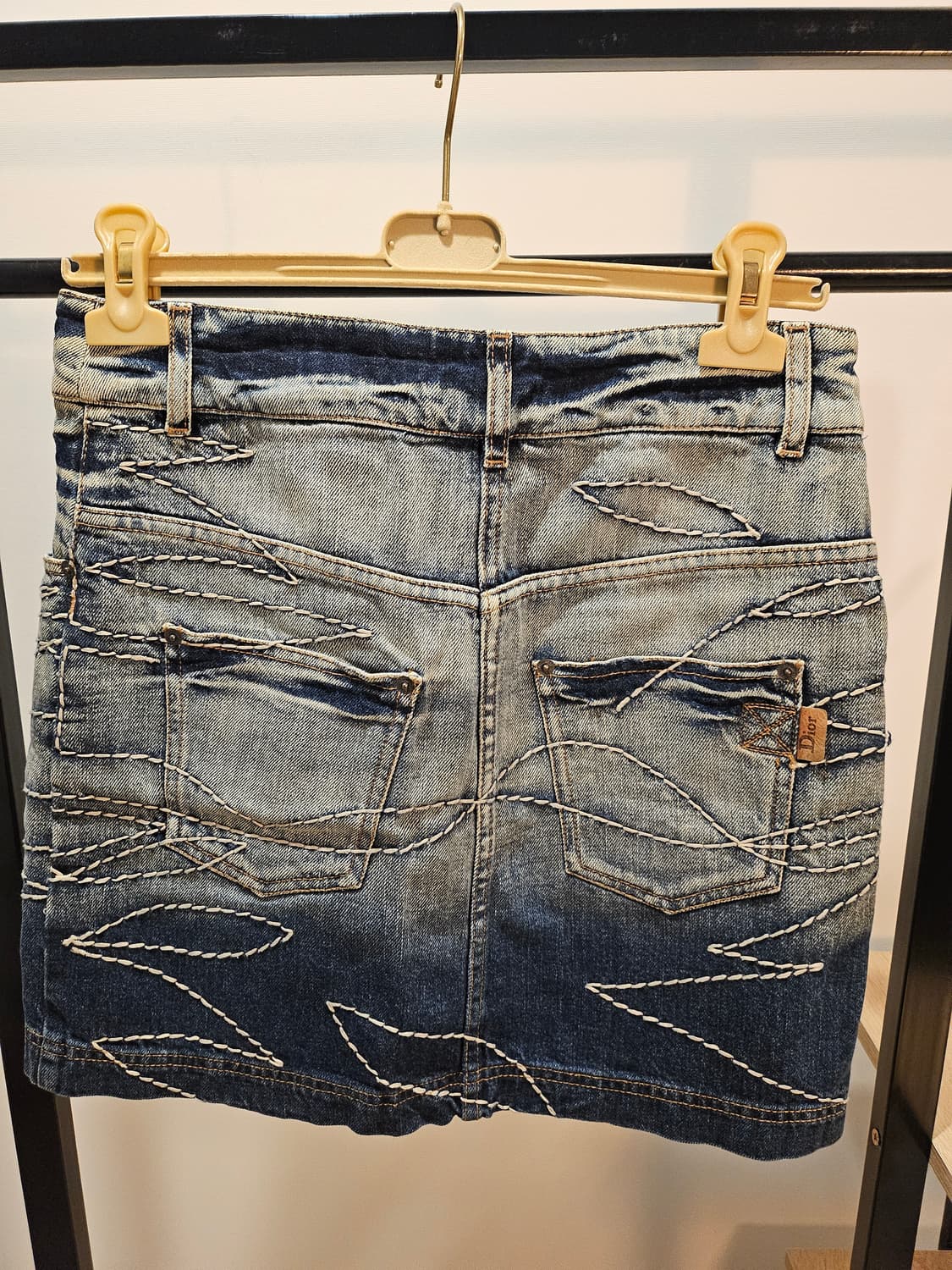 디올 청데님 미니스커트 상품이미지4