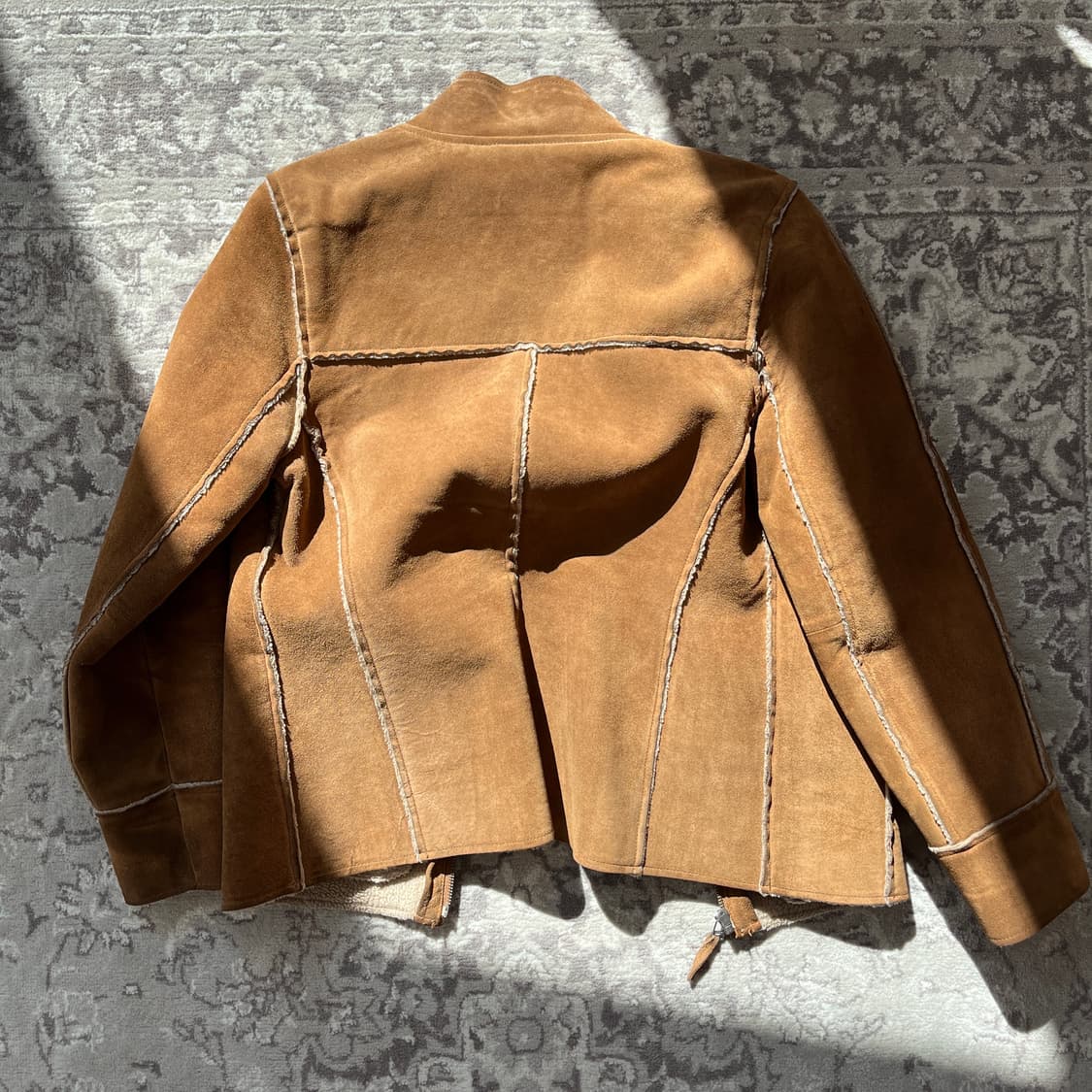 올드갭 리얼 스웨이드 시어링 자켓 상품이미지10