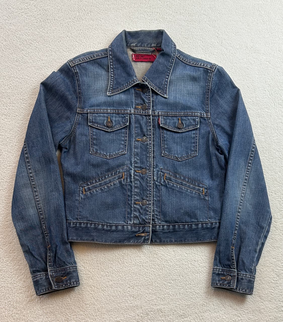 리비이스 데님자켓 상품이미지1