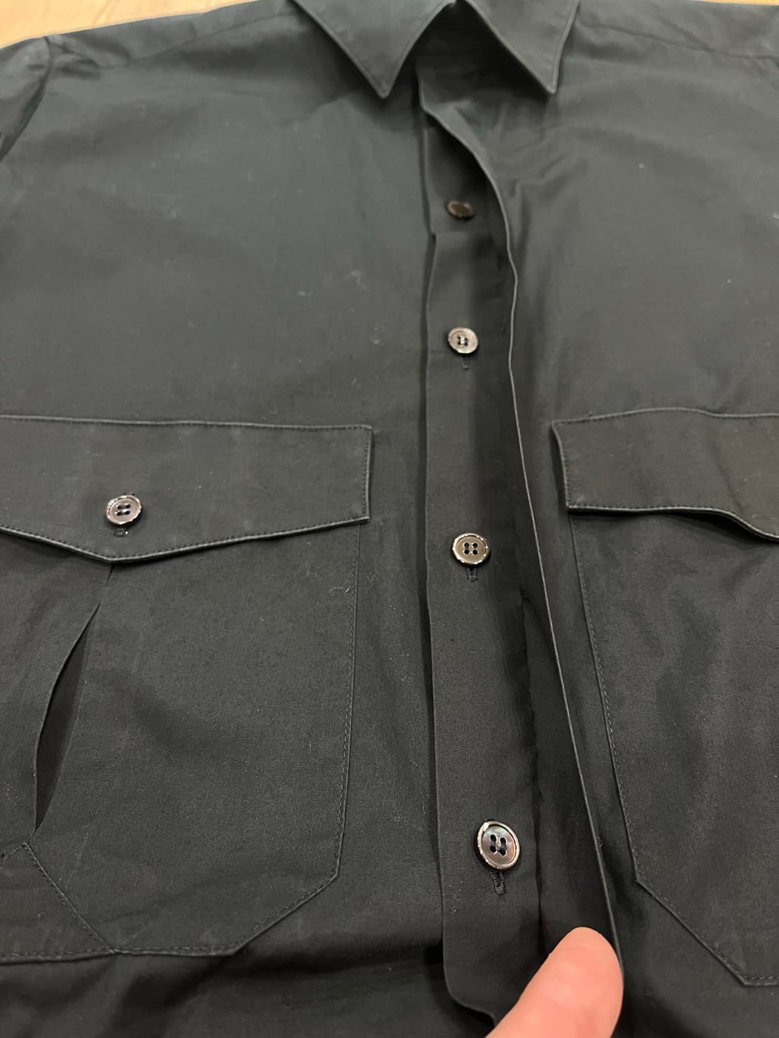 KRIS VAN ASSCHE COTTON SHIRTS BLOUSON 상품이미지6