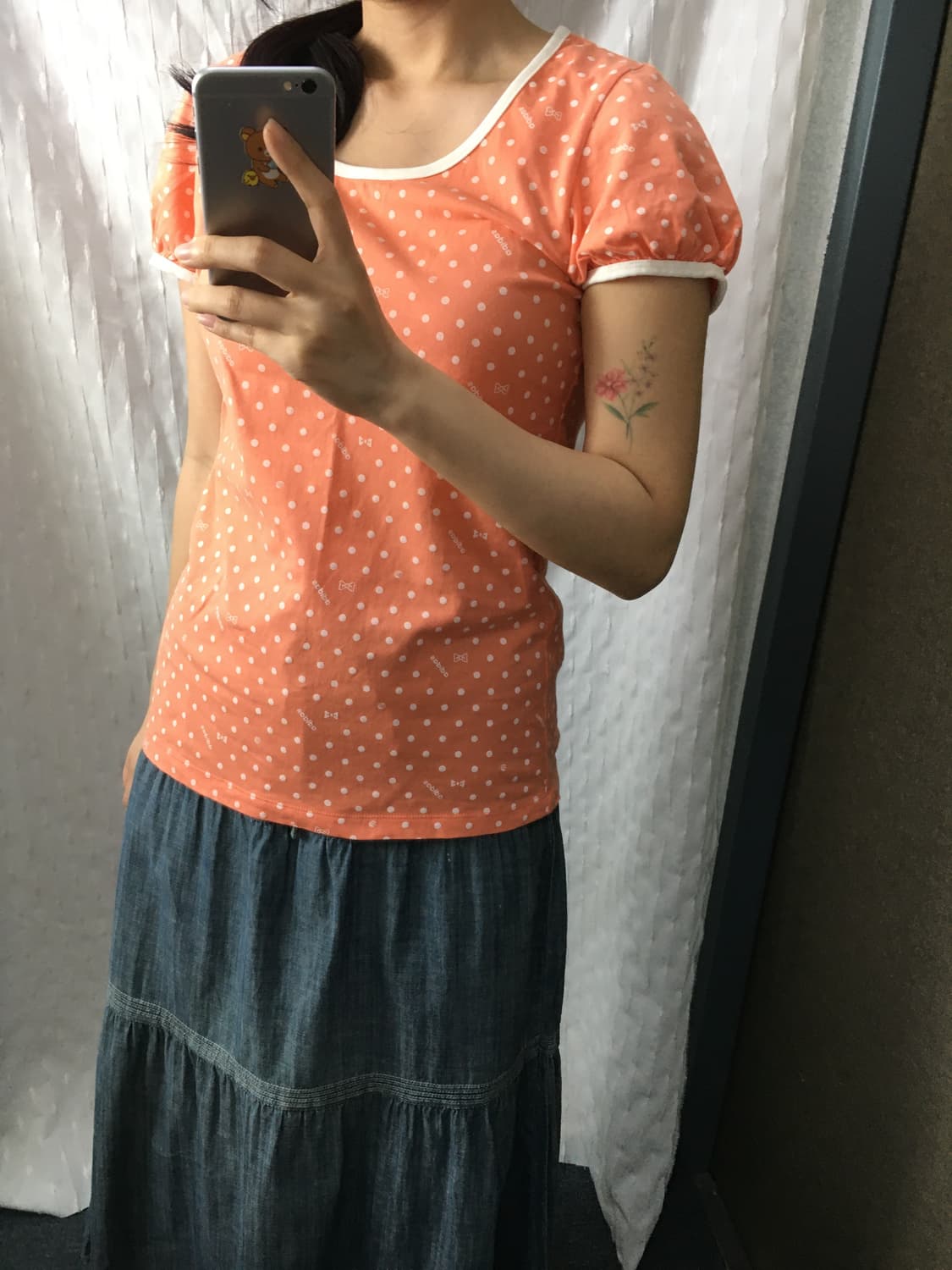 아디다스 코랄 도트 티셔츠 상품이미지4