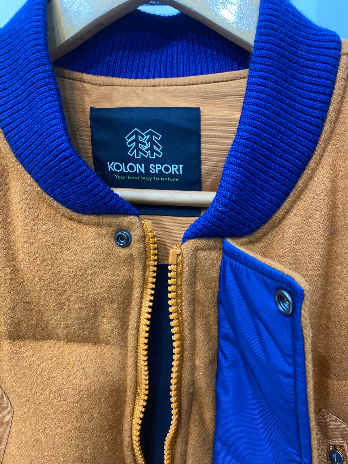 KOLON SPORT 롱 바시티 자켓 100 상품이미지6