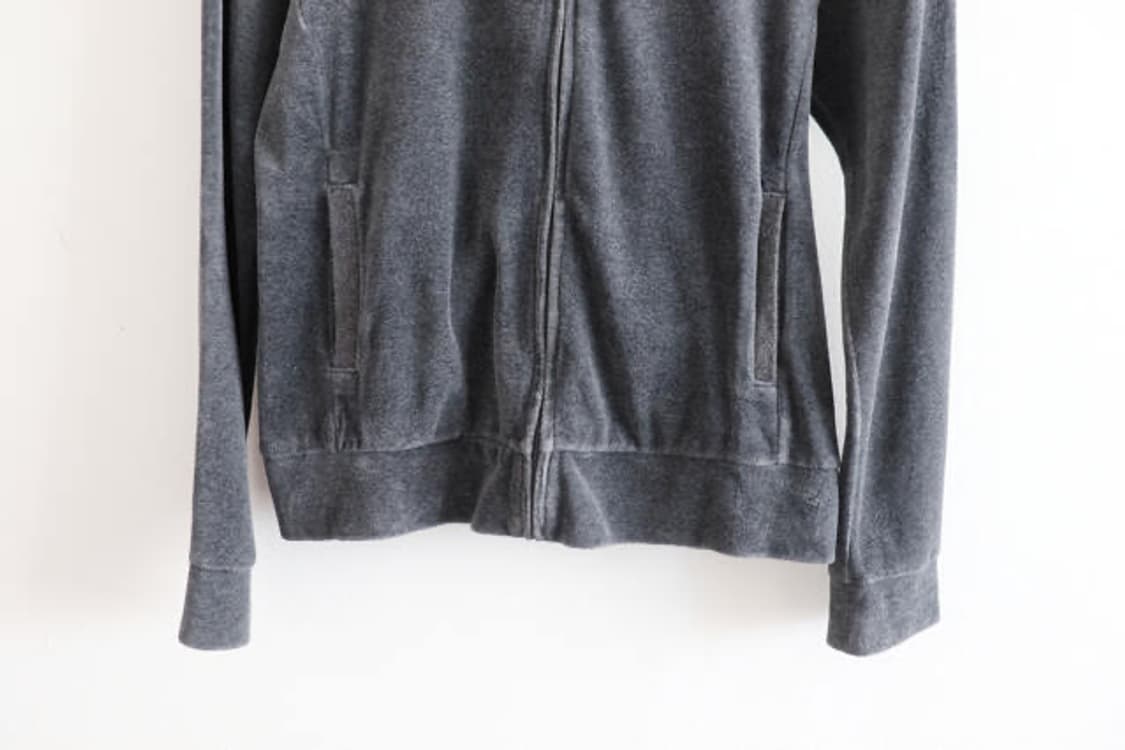 Velour parka uniqlo hood zip up 상품이미지3