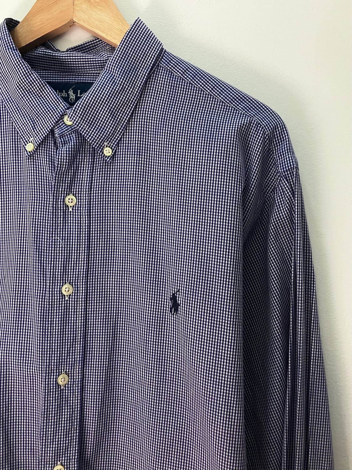 (XL) POLO 폴로 랄프로렌 체크 셔츠 클래식핏 상품이미지3