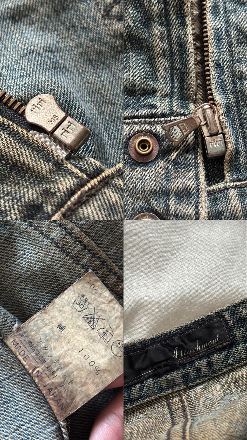 (Rare*) 2000's Elbow Patch Denim Jacket 상품이미지7