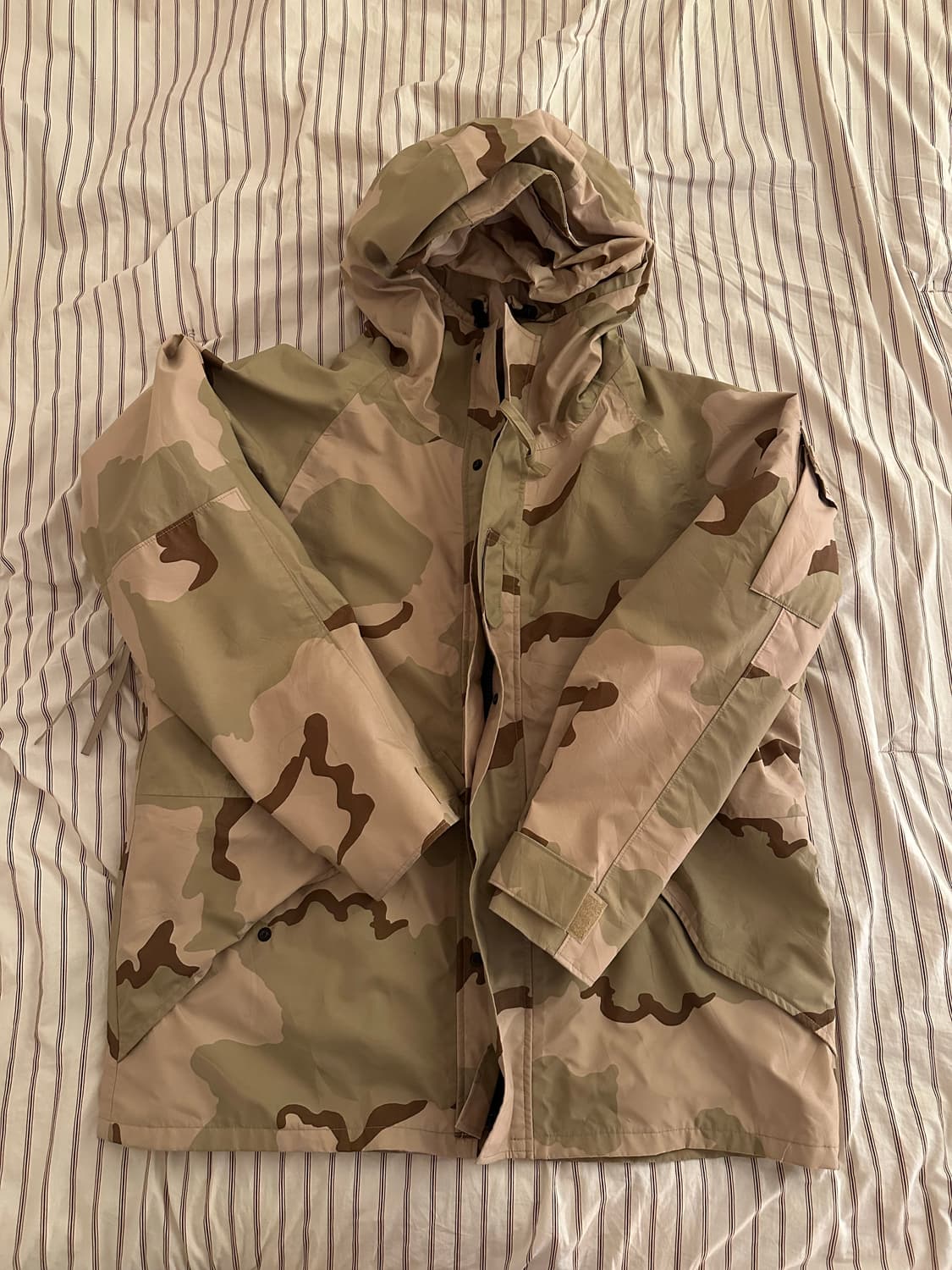 미군 OG 밀리터리 데저트 카모 고어텍스 바람막이 ECWCS 파카105 상품이미지1