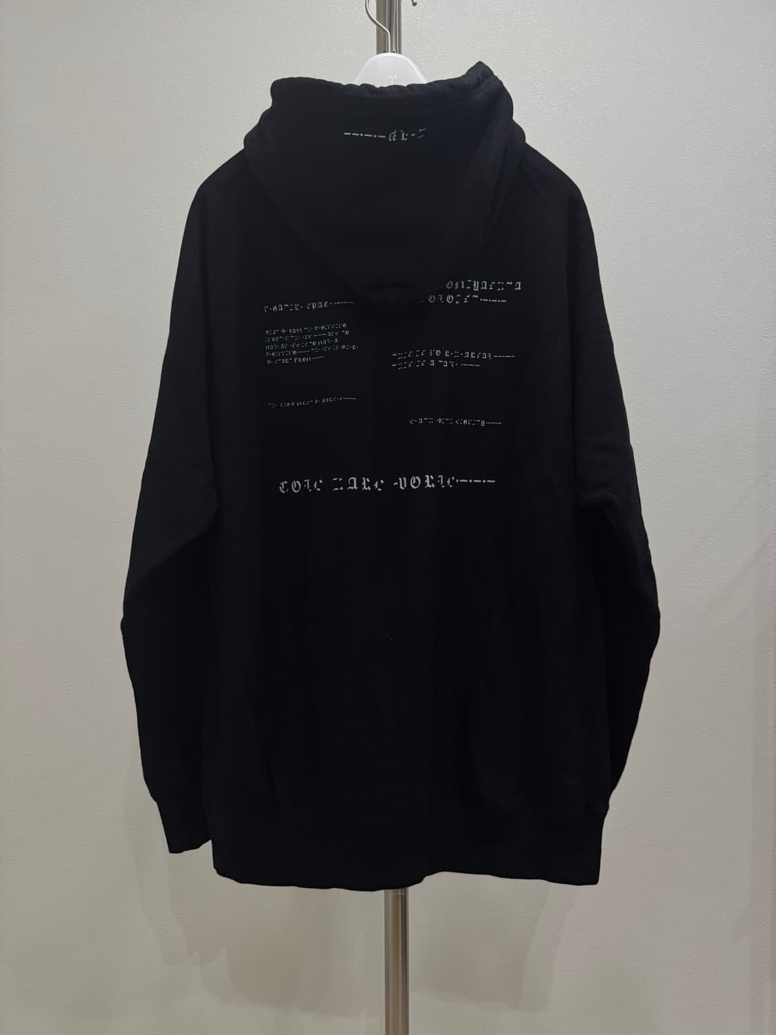 솔로이스트 21aw 모스코드 오버사이즈 후드 상품이미지3