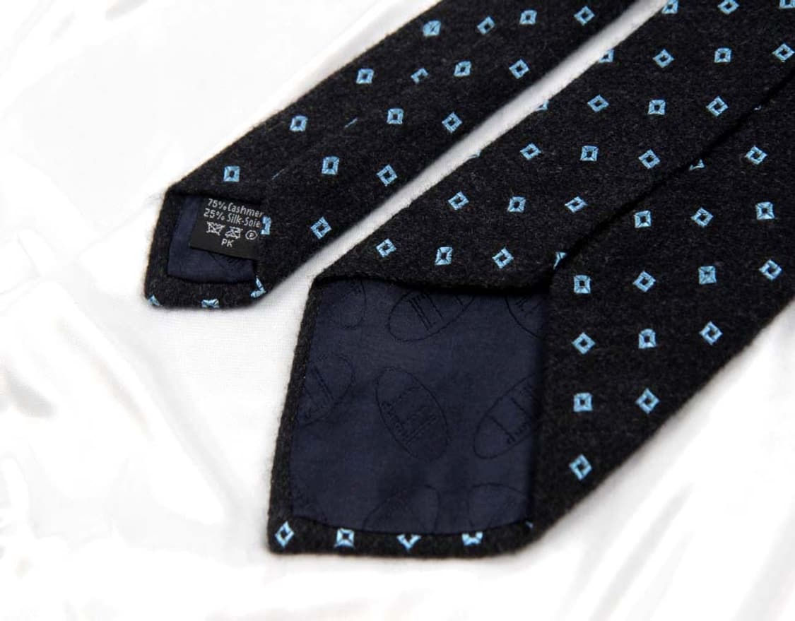 던힐 9.3cm A+등급 캐시미어 남자 명품 넥타이 상품이미지4