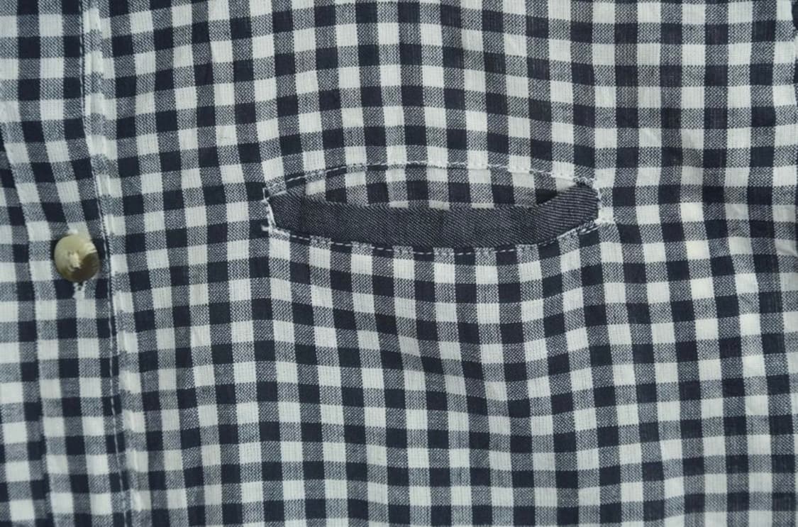 코튼 체크 셔츠 상품이미지5